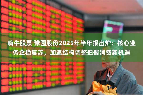 嗨牛股票 豫园股份2025年半年报出炉：核心业务企稳复苏，加速结构调整把握消费新机遇